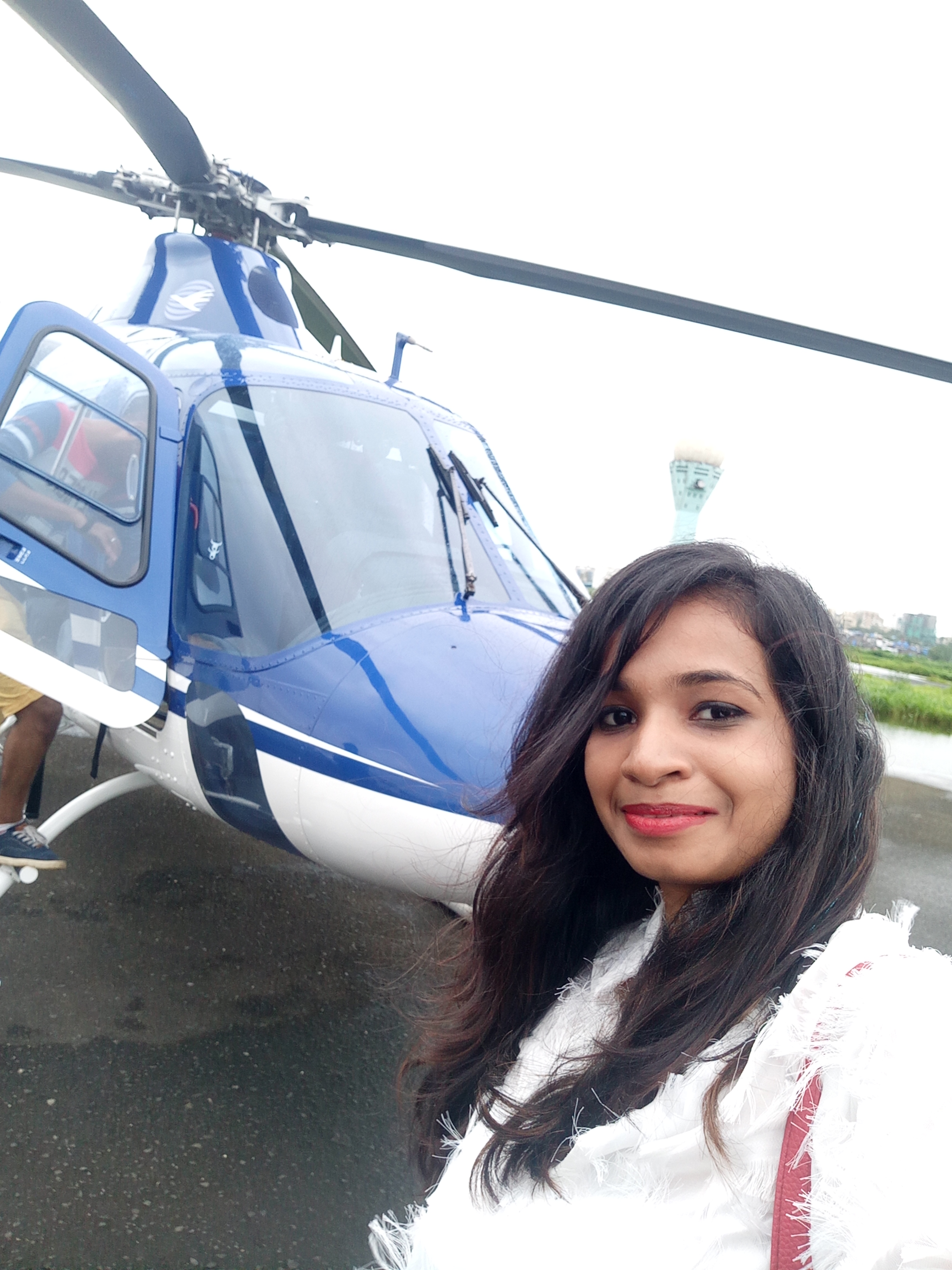 Helicopter ride by Hindustan times 