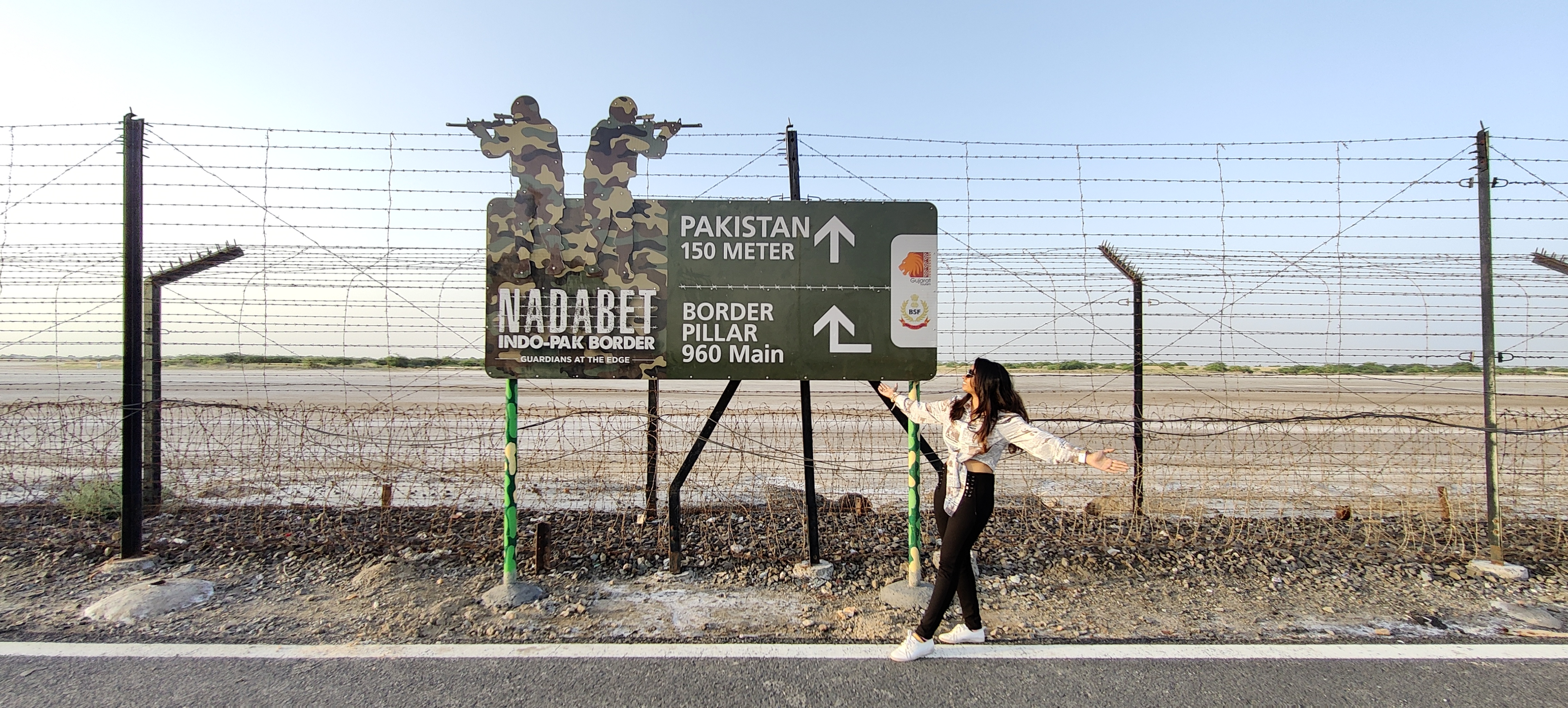 India - Pakistan border, nadabet
